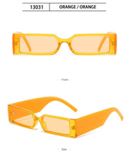 Load image into Gallery viewer, 90’s Fashion Narrow Rectangular Vintage Style Sunglasses For Women &amp; Men New Retro Style Sun Glasses For Women New Eyeglasses In Different Shades Eyewear
