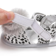 Load image into Gallery viewer, Baby 0-18M Newborn Children Shoes Leopard Cute Ball Wear Non-slip Shoes High Quality Soft And Comfortable Shoe
