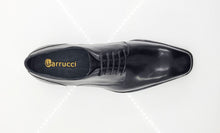 Load image into Gallery viewer, Burnished Calfskin Lace-Up Shoe Black
