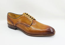 Load image into Gallery viewer, Burnished Calfskin Lace-Up Shoe Cognac
