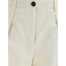 Load image into Gallery viewer, Brunello Cucinelli Cream Cotton Casual Pants
