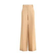 Load image into Gallery viewer, Ermanno Scervino Beige Viscose Casual Pants
