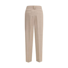 Load image into Gallery viewer, Fabiana Filippi Beige Fleece Wool Dress Pants

