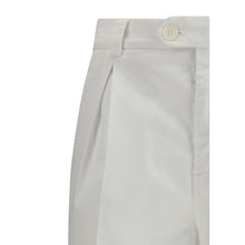 Load image into Gallery viewer, Brunello Cucinelli White Cotton Casual Pants
