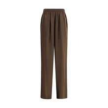 Load image into Gallery viewer, Petar Petrov Brown Silk Pants

