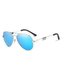 Load image into Gallery viewer, Aviation Luxury Aluminum Magnesium Gold Fashion Polarized Lens Sunglasses Men/Women Driving Mirror Sunglasses  Military Style
