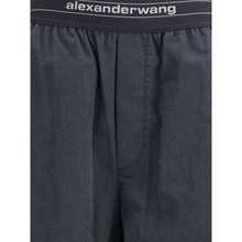 Load image into Gallery viewer, Alexander Wang Black Cotton Casual Pants
