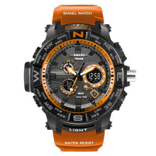Load image into Gallery viewer, New Luxury Sport Watch With Dual Display LED Digital Analog Electronic Quartz  Display and Waterproof 30M protection
