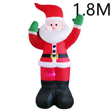 Load image into Gallery viewer, Christmas LED Lights Glowing Santa Tree Snowman Inflatable Doll Outdoor Yard Garden Decor
