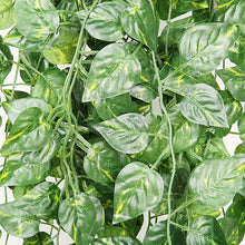 Load image into Gallery viewer, 90cm Artificial Green Hanging Ivy Leaves Radish Seaweed Grape Fake Flowers Vine Home Garden Wall Party Decoration Fake Hanging Fake Ivy Vine for Wall House Room Indoor Outdoor Decoration
