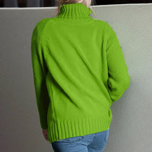 Load image into Gallery viewer, Women’s Mock Turtleneck Sweater
