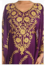Load image into Gallery viewer, The Ultimate WUBU Kaftan Maxi Dress – Elegance, Comfort &amp; Style in One Stunning Look
