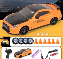 Load image into Gallery viewer, 2.4G Drift Rc Car 4WD RC Drift Car Toy Remote Control GTR Model AE86 Vehicle Car RC Racing Car Toy For Children Christmas Gifts
