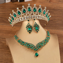Load image into Gallery viewer, Bridal Crown Wedding Alloy Diamond Crown Fashion Elegant Headdress
