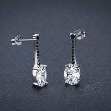 Load image into Gallery viewer, All-match Oval Zircon Earrings for Fashion Lovers - Copper-plated Style
