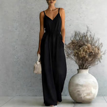 Load image into Gallery viewer, Women's Sleeveless Wide-Leg Jumpsuit – 5 Colors S–3XL
