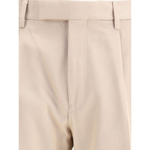 Load image into Gallery viewer, ZEGNA Beige Cotton Dress Pants
