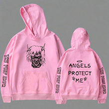 Load image into Gallery viewer, Angel and Devil Hoodie – Unisex Couple Graphic Pullover Sweatshirt
