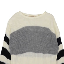 Load image into Gallery viewer, Mixed Striped Oversized Sweater
