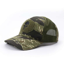 Load image into Gallery viewer, Embroidered Mesh Camouflage Baseball Cap
