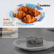 Load image into Gallery viewer, Round 9-Inch Biodegradable Compostable Paper Plates – 50 Count
