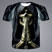 Load image into Gallery viewer, Mens Skull 3D t-shirts
