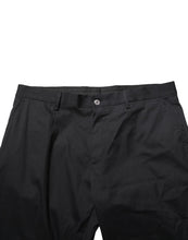 Load image into Gallery viewer, Dolce &amp; Gabbana Black Cotton Formal Dress Men Trouser Pants
