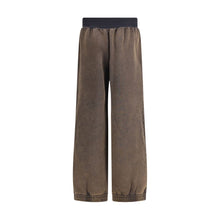 Load image into Gallery viewer, ALAINPAUL Brown Cotton Casual Pants
