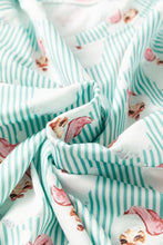 Load image into Gallery viewer, Christmas Santa Claus Stripe Top and Pants Lounge
