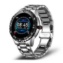 Load image into Gallery viewer, New Smart Watch For Men  With IP67 Waterproof Protecion and Heart Rate Fitness Tracker Pedometer For Android and IOS sistems Steel Band Sports Men Smart Watch
