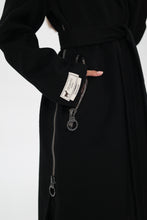 Load image into Gallery viewer, Saga®Furs Silver Fox Wool Alpaca Coat
