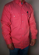 Load image into Gallery viewer, FR Pearl Snap Work shirt - Alpha Red
