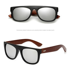 Load image into Gallery viewer, Bamboo Wooden Arms Sunglasses Men Women Black Sunglass
