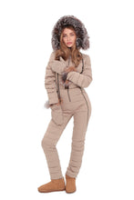 Load image into Gallery viewer, Down Insulated Snow Suit in Beige
