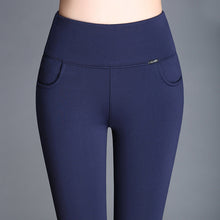 Load image into Gallery viewer, High Waist Velvet Padded Leggings for Women
