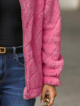 Load image into Gallery viewer, Women's Fuzzy Zip-Up Jacket with Pockets – Soft &amp; Cozy Long Sleeve Outerwear
