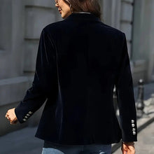 Load image into Gallery viewer, Women’s Slim-Fit Notch-Lapel Blazer
