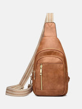 Load image into Gallery viewer, Adjustable Leather : Crossbody Bag With Straps
