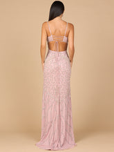 Load image into Gallery viewer, Embellished Gown with Slit And Low Back
