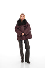 Load image into Gallery viewer, Eloise Genuine Fox Fur Down Coat
