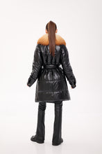 Load image into Gallery viewer, Genuine Gold Fox Fur Freudenberg Comfortemp® Coat

