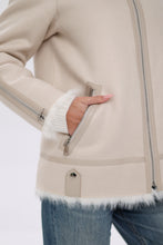 Load image into Gallery viewer, ⇆ Reversible Hooded Wool Blend Jacket

