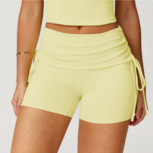 Load image into Gallery viewer, Women's Drawstring Tight Yoga Shorts – Running Sport Shorts
