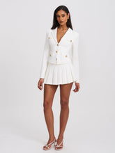 Load image into Gallery viewer, Oakley White Preppy Style Blazer Jacket
