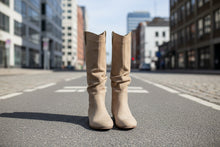 Load image into Gallery viewer, 🖤 Creeper Knight Flat Heel Cowboy Boots for Women
