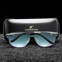 Load image into Gallery viewer, Business Luxury Men Polarized Square Driving Sunglasses Lens Brand Designer Aluminum Classic Frame  Elegant Sunglasses
