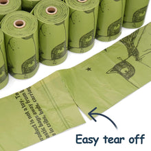 Load image into Gallery viewer, Eco-Friendly Biodegradable Dog Poop Bags – Extra Thick, Leak-Proof &amp; Scented or Unscented Options

