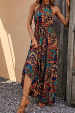 Load image into Gallery viewer, Elegant Floral Sleeveless Dress Lightweight &amp; Feminine Summer Essential Beautiful Print Dress

