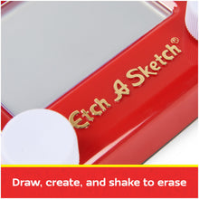 Load image into Gallery viewer, Etch A Sketch Pocket – Classic Magic Screen Drawing Toy Made with 76% Recycled Plastic | Portable, Screen-Free Creativity for Kids Ages 3+
