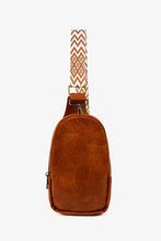Load image into Gallery viewer, Random Pattern Adjustable Strap : Leather Sling Bag
